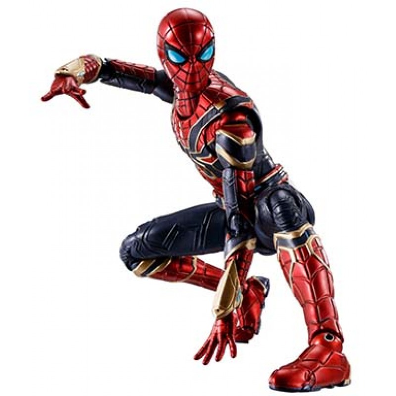 S.H.FIGUARTS SPIDER-MAN: NO WAY HOME - IRON SPIDER ACTION FIGURE BY BANDAI TAMASHII